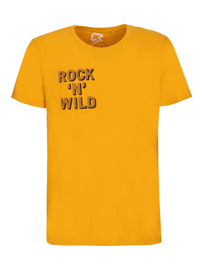 T-shirt in cotone biologico da arrampicata da uomo Svaselina Rock Experience