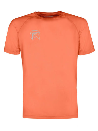 T-shirt tecnica da uomo traspirante e leggera arancione Offset Rock Experience